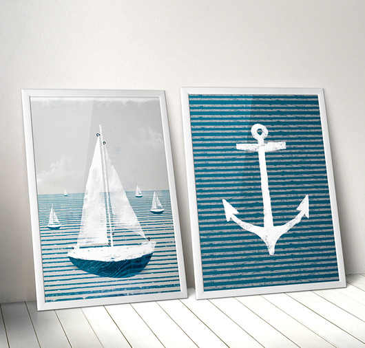 SEA 2 grafiki 50x70 cm Anita Tomala