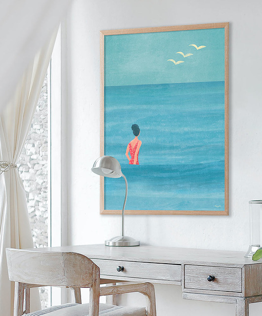 plakaty Lato nad morzem - plakat 50x70 cm