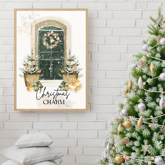 plakaty Plakat Christmas charm