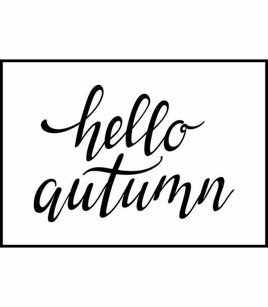 plakaty Plakat "Hello autumn"
