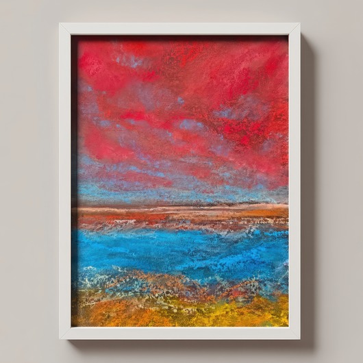 plakaty Plakat Nadchodzi Chłód reprodukcja pasteli suchych