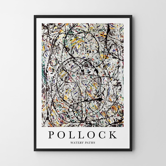 plakaty Plakat Pollock Watery Paths