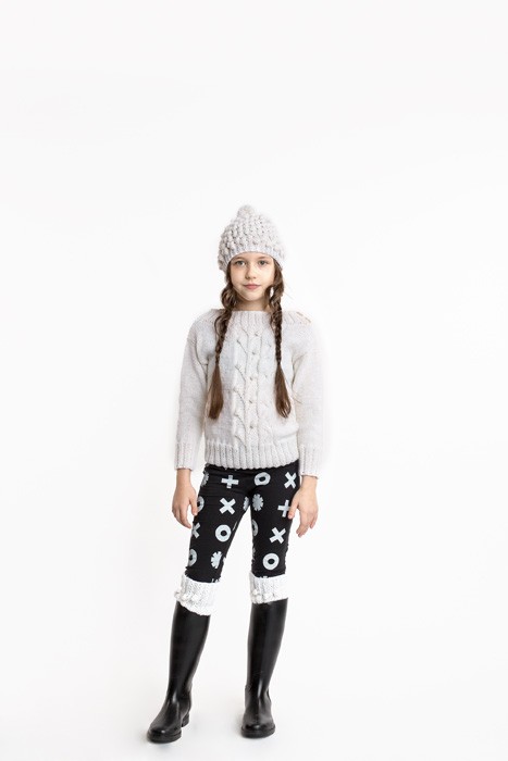 O/X leggins - Kid  Kółko Krzyżyk
