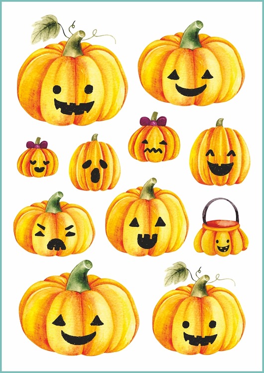tatuaże zmywalne, tymczasowe Tatuaż tymczasowy "Dynia na Halloween"