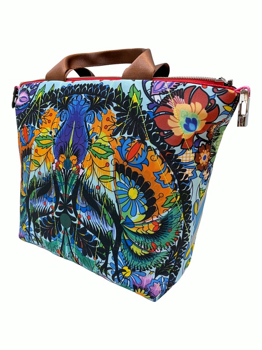torebki do ręki Art MIMA bag SHORT & Szymon Kurpiewski print
