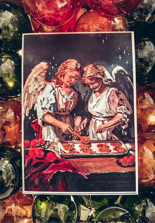 kartki świąteczne Kartka świąteczna - Ciasteczka