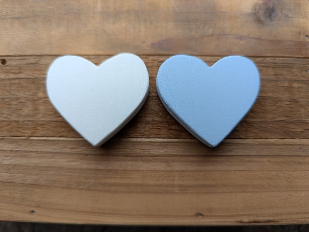 magnesy Magnesy serduszka 2 szt.