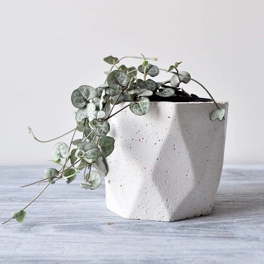 Doniczka B-11 White Betonove