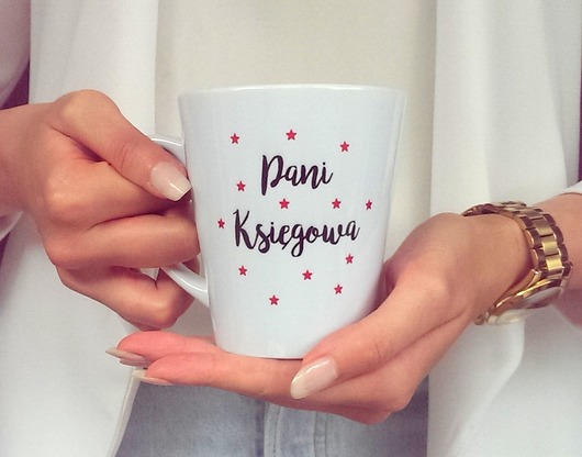 Kubek Latte KSIĘGOWA FarrowDesign