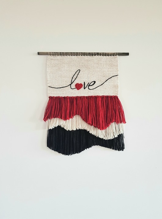 Makatka love, dekoracja ścienna Studio Noc