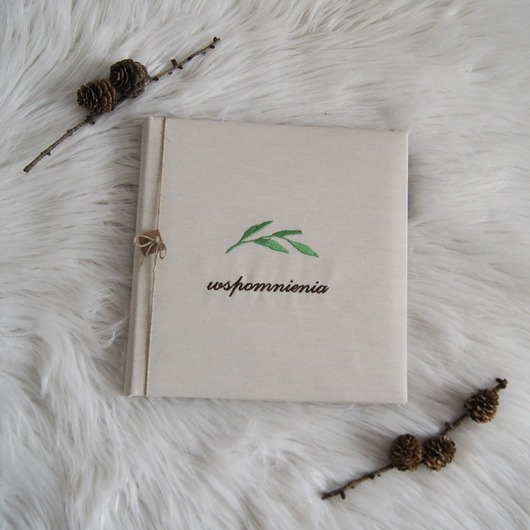 Kwadratowy album z haftem, Wspomnienia Albumy ARHome