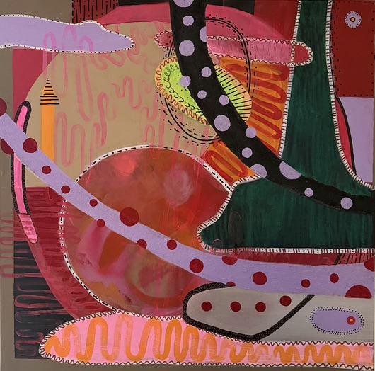 obrazy Obraz abstrakcyjny na płótnie do salonu