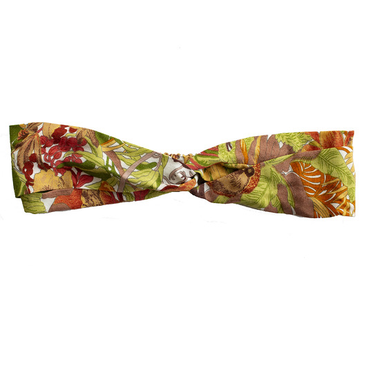 Tropikalny kwiaty opaska/turban do włosów sacky bag