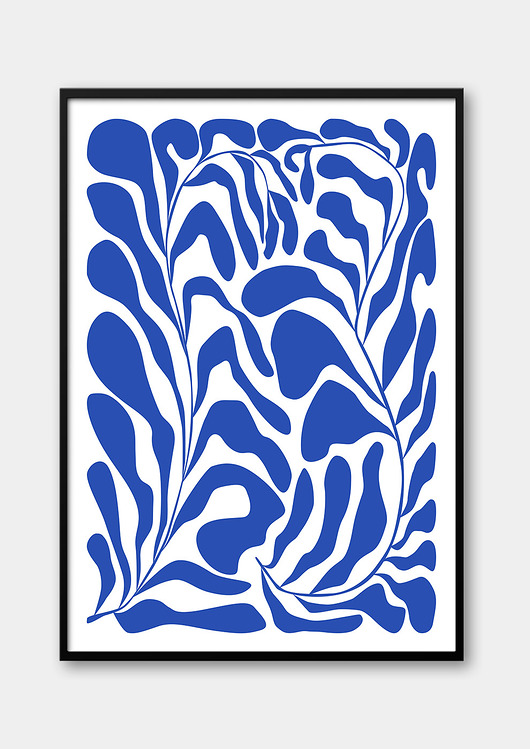 plakaty Plakat - Blue Rhythm No. 1