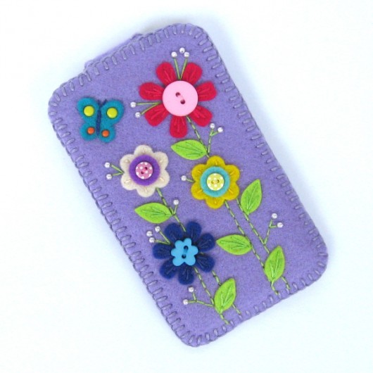 Etui na telefon Kwiaty  Tulis