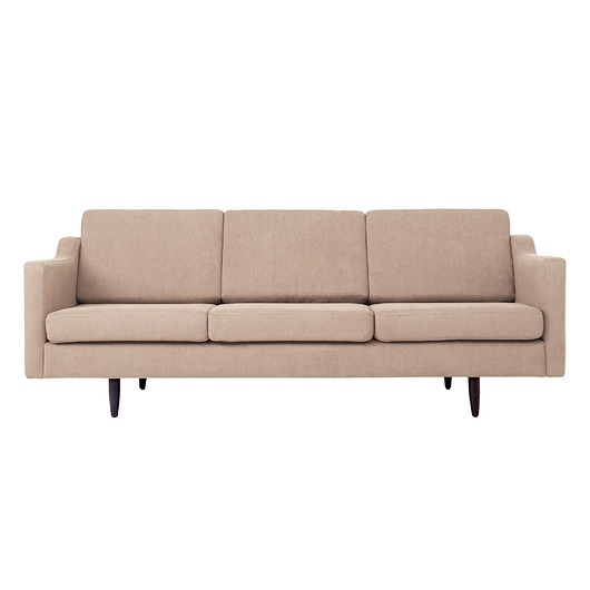 sofy i szezlongi Sofa BODO brązowa, skandynawski design