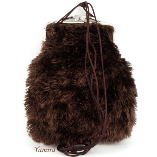 torebka :: fluffy in brown :: yamira