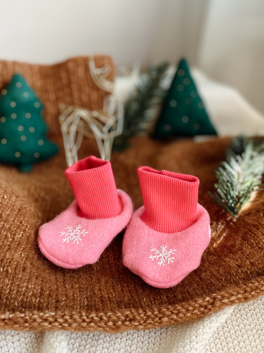 buty dziecięce Niechodki Śnieżynki 3-6M