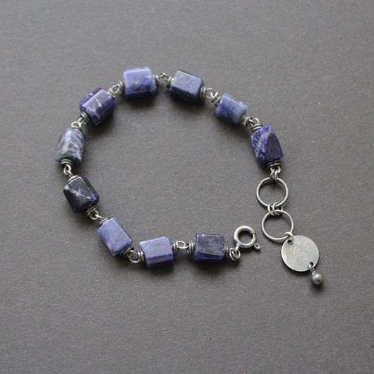 bransoletki z kamieni naturalnych Bransoletka Głębiny