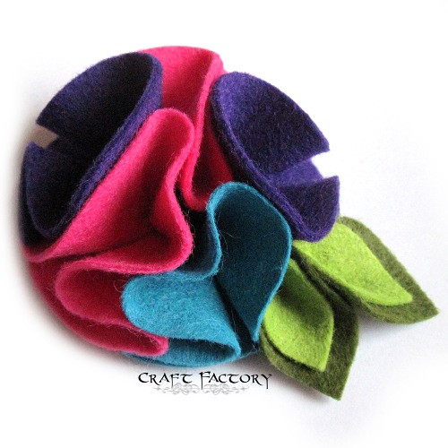 Happiness Rose - broszka Craft Factory