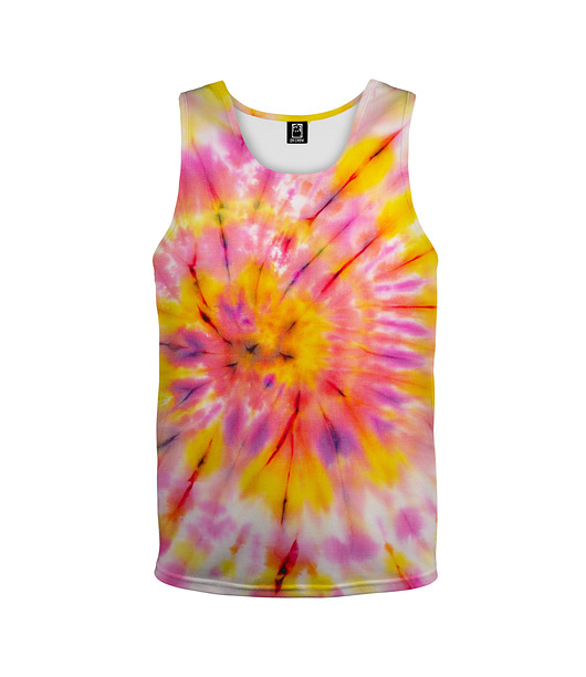 t-shirty dla dziewczynki Bokserka Top Girl DR.CROW Tie Die Pink