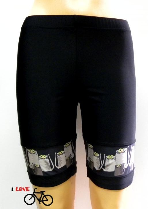 Kolarki,getry na rower z kotami:) Rozmiar S/M Gaul Designs