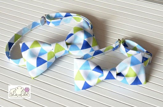 muszki i krawaty Mucha dla Taty i Syna