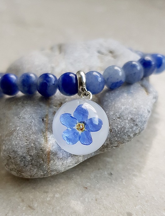 Bransoletka z niezapominajką Grol Jewellery