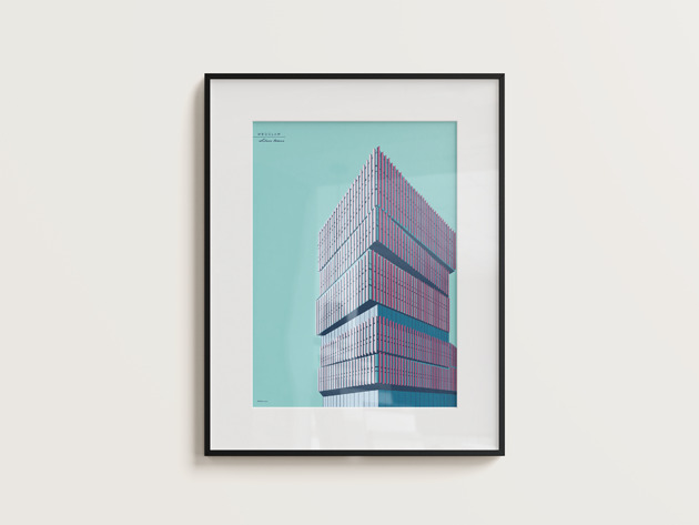 plakaty Plakat Silver Tower