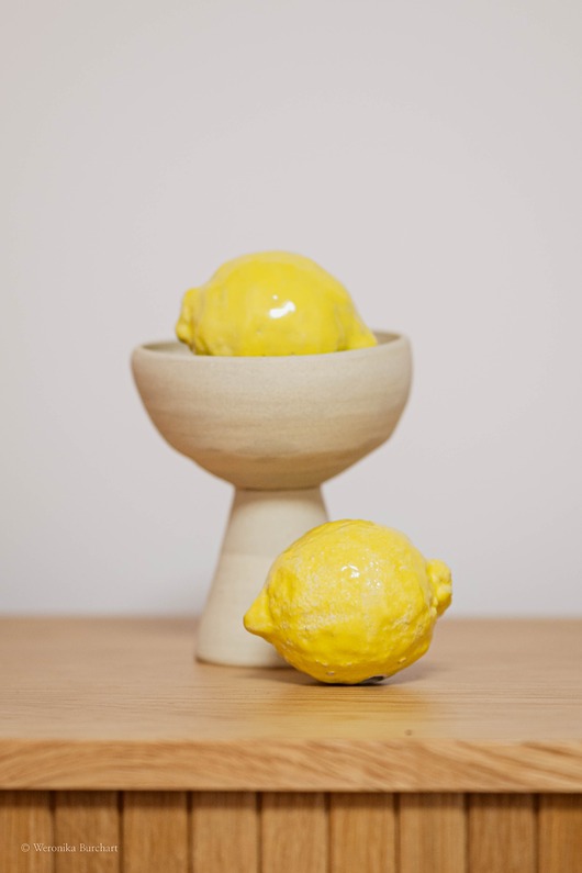 Podstawki pod kadzidełka Cytryna dekoracja stołowa Italia Lemon