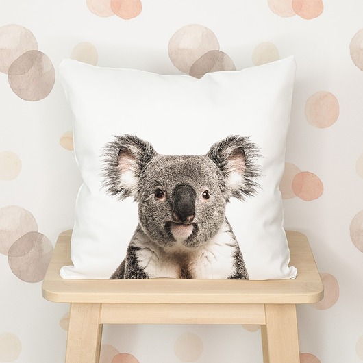 poduszki do pokoju dziecka Poduszka Z Nadrukiem - Koala