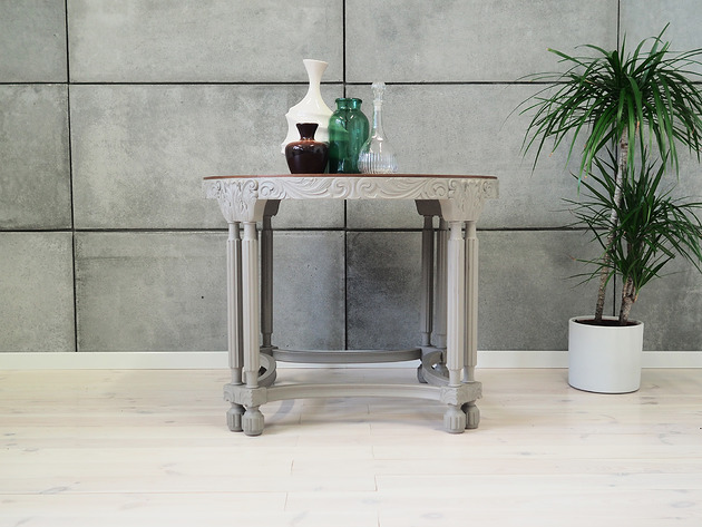 stoliki kawowe Stolik kawowy dębowy, duński design, lata 40