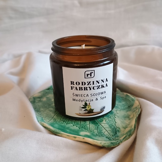 świeczniki i świece Świeca sojowa medytacja & spa