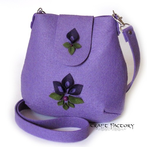 Lavender June - mała torebka na ramię Craft Factory