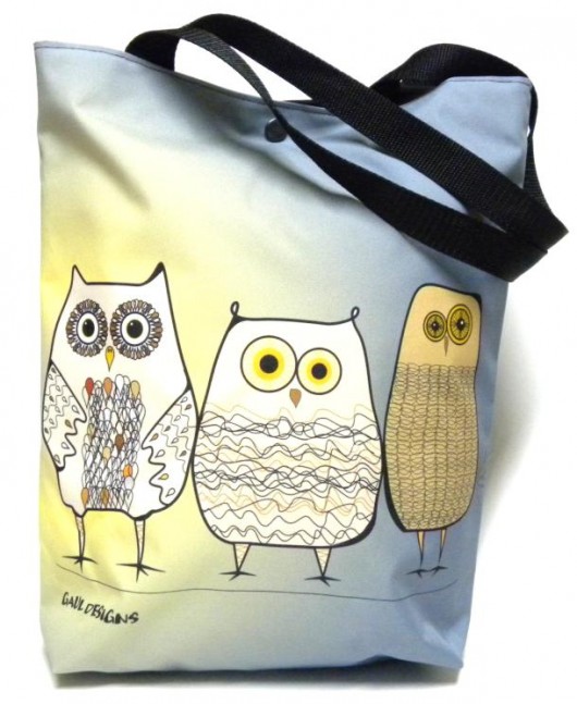 Duża torba z sowami Gaul Designs