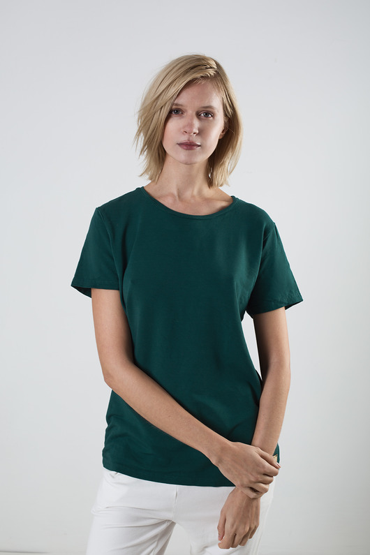 bambusowy t-shirt unisex zielony breath.clothing