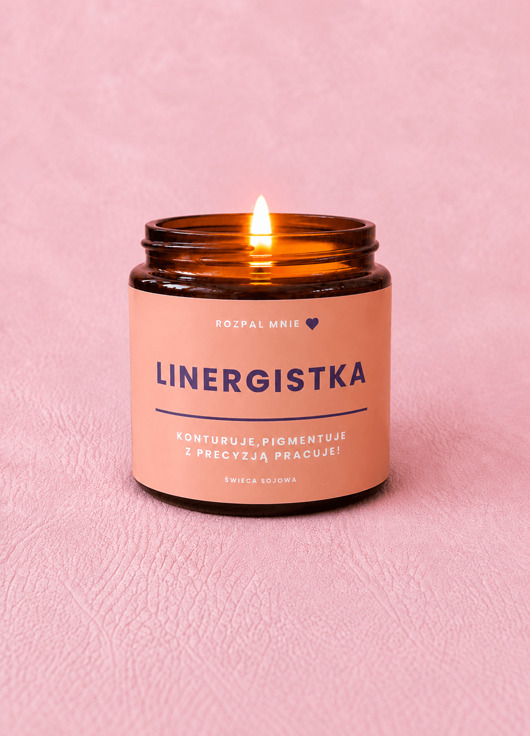 świece zapachowe Świeczka sojowa Linergistka