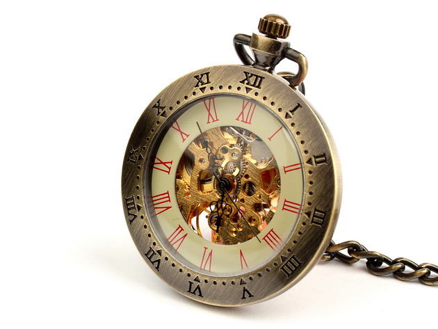 zegarki na łańcuszku RUSTICA - Drobiny Czasu