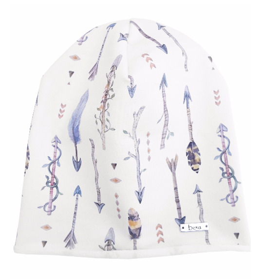 Czapka Smerfetka BOHO bexa