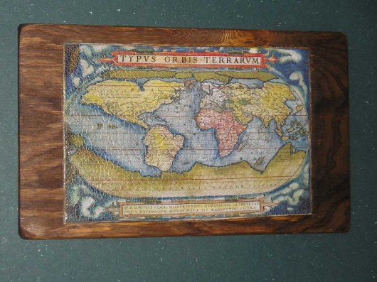 mapa świata 1574 misha szura