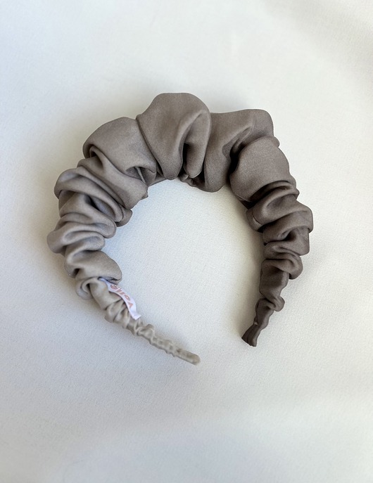 opaski do włosów Jedwabna marszczona opaska Suzi maxi