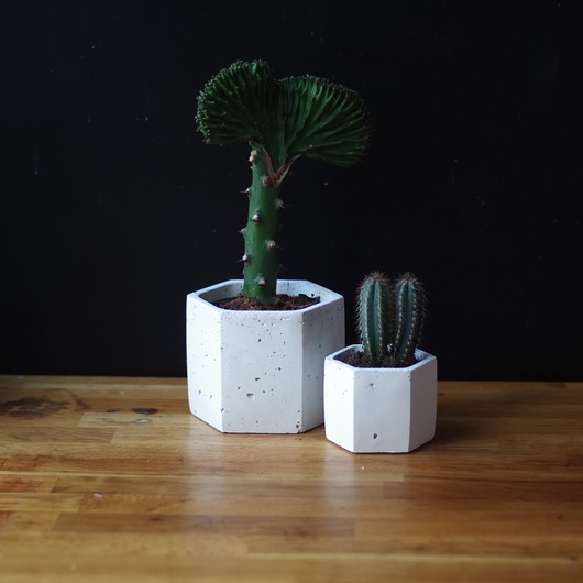 Zestaw M i S Hexagon Biały Format Home and Design