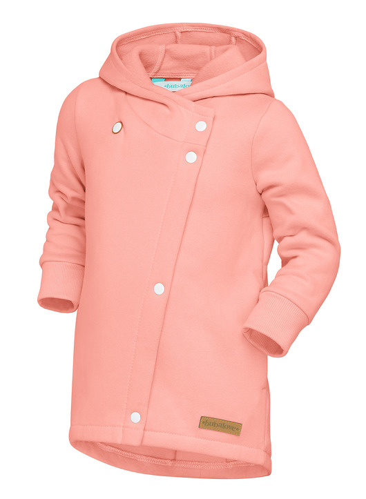 bluzy dla dziewczynki Płaszcz dziecięcy łososiowy
