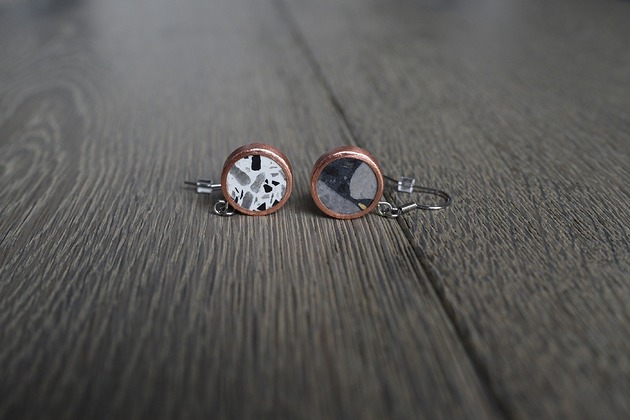 Kolczyki Mix&Match Miedziane Lastriko CU Earrings
