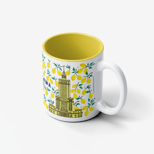 kubki Kubek Ceramiczny Warszawa Pałac Kultury Cytrynki