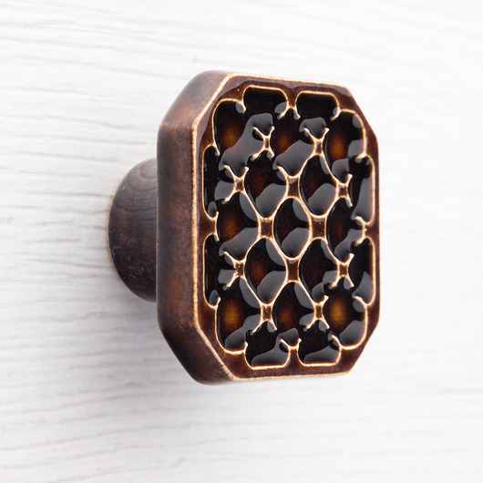 gałki do mebli Gałka do mebli ciemnobrązowa, wz.8