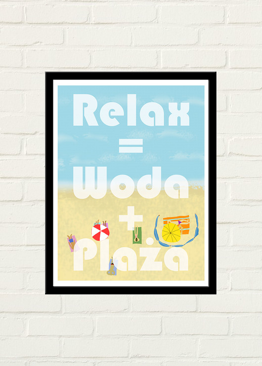 Relax Plakat 30x40 GAU Home