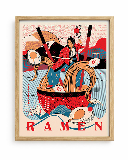 plakaty Plakat Ramen -  zainspirowani Japonią