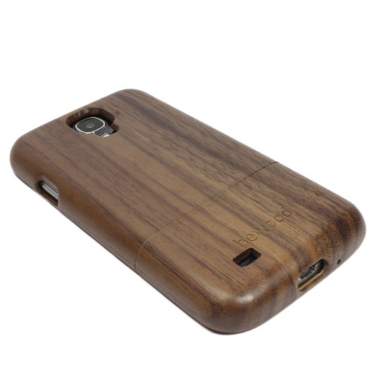 SAMSUNG S4 Drewniane etui VINTAGE ORZECH bewood
