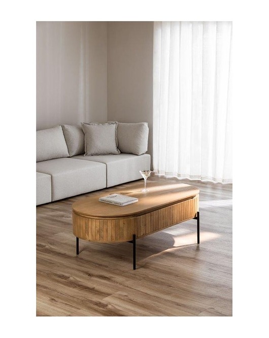 stoliki kawowe Stolik Kawowy Stolik Drewniany Marea 130 cm